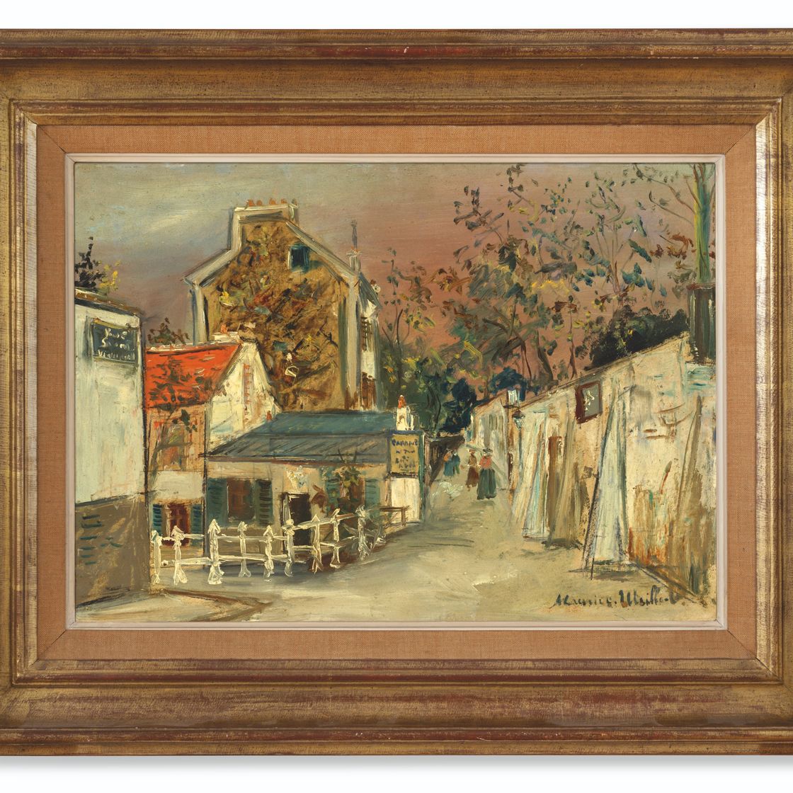 Maurice Utrillo — Лапен-а-Жиль, Монмартр, изображение 2