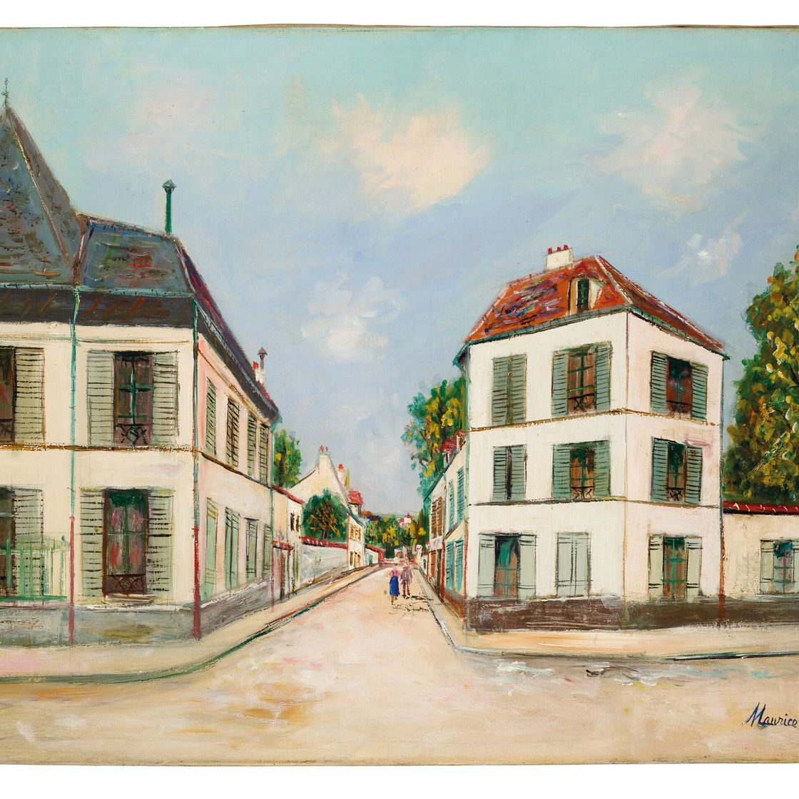 Maurice Utrillo — Прогулка по Саннуа, изображение 2