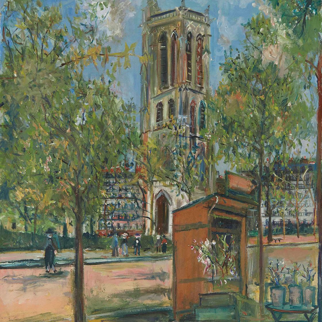Maurice Utrillo — Экскурсия по Сен-Жаку в Париже