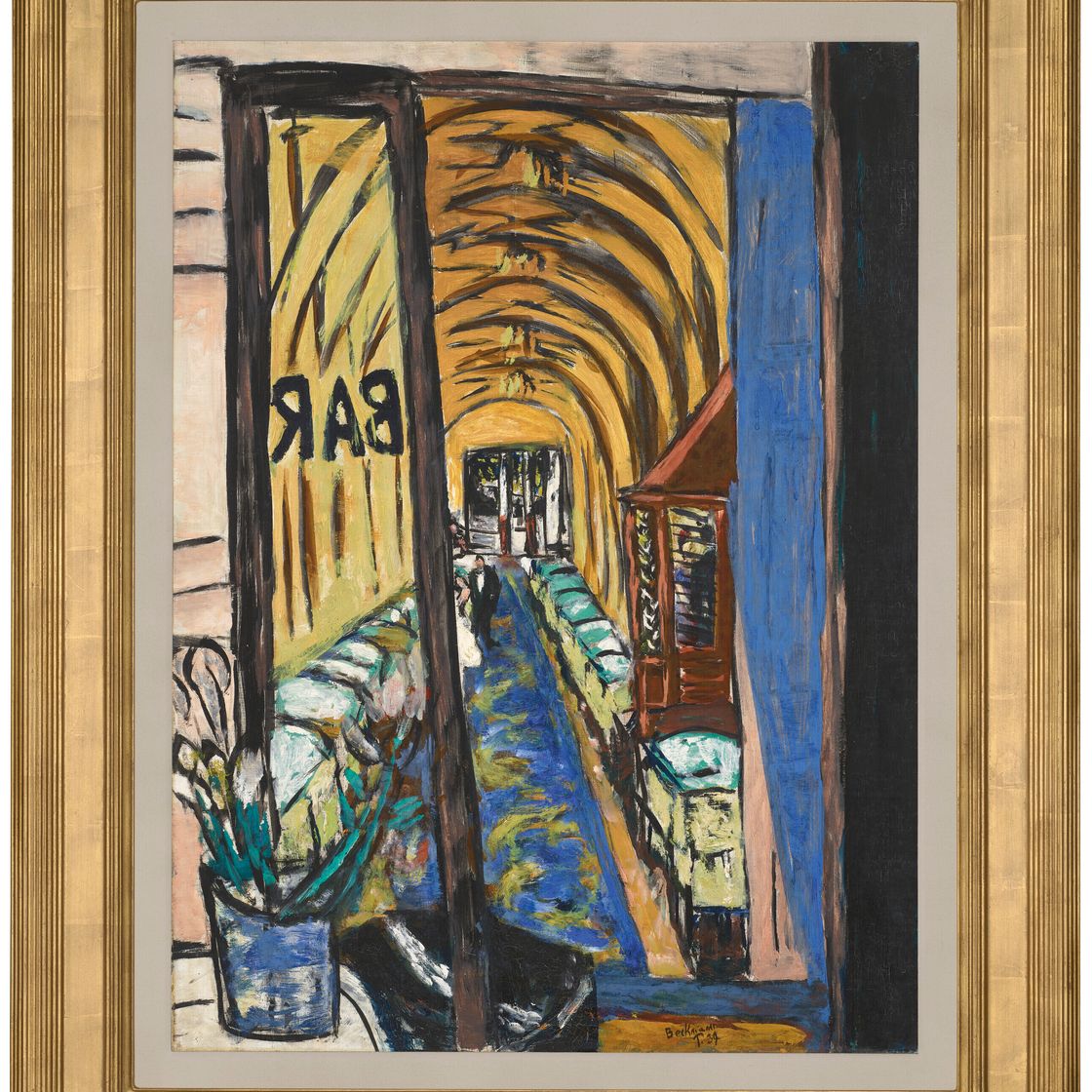 Max Beckmann — Бар в Париже, изображение 2