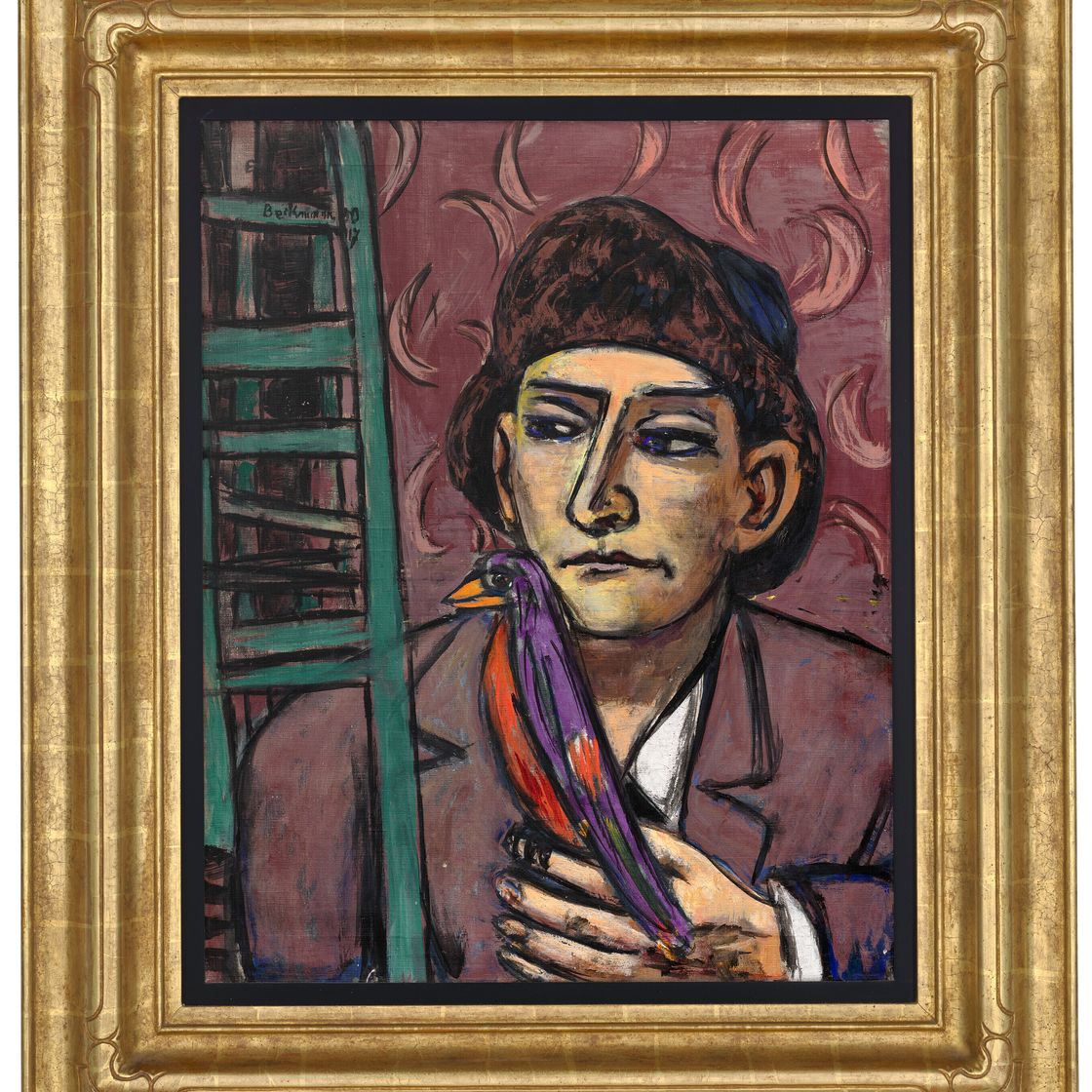 Max Beckmann — Манн мит Фогель, изображение 2