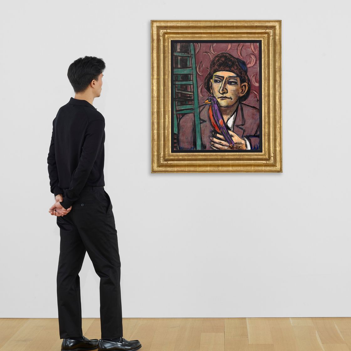 Max Beckmann — Манн мит Фогель, изображение 4