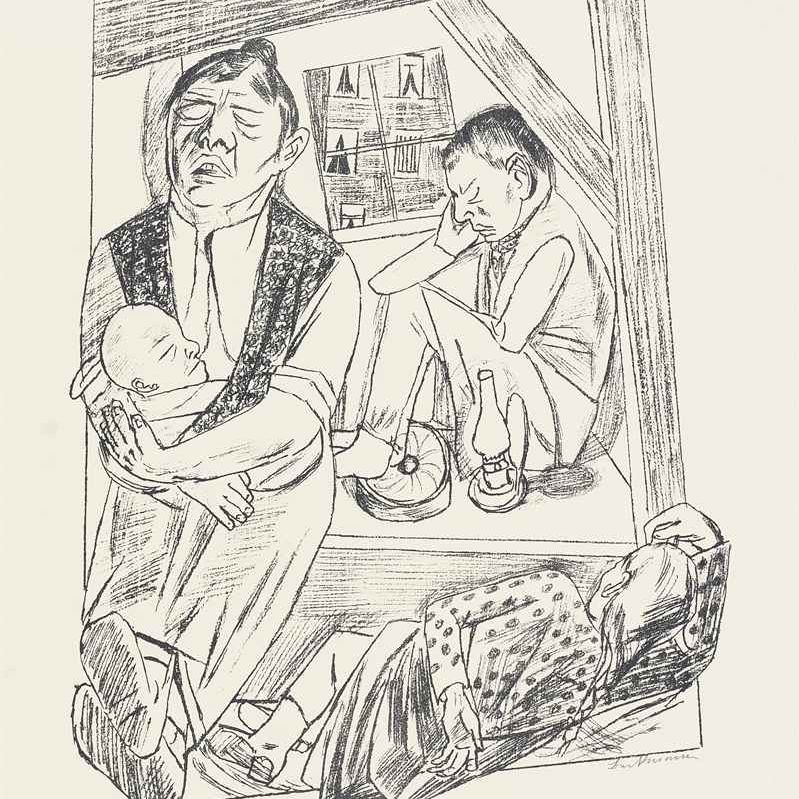 Max Beckmann — Берлинский рейс1922 (H. 212-222), изображение 2