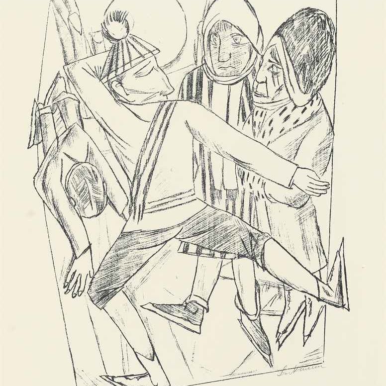 Max Beckmann — Берлинский рейс1922 (H. 212-222), изображение 3