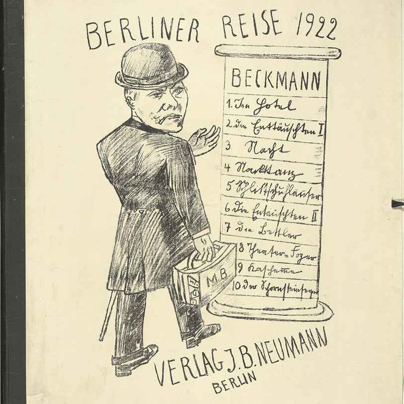 Max Beckmann — Берлинский рейс1922 (H. 212-222), изображение 5