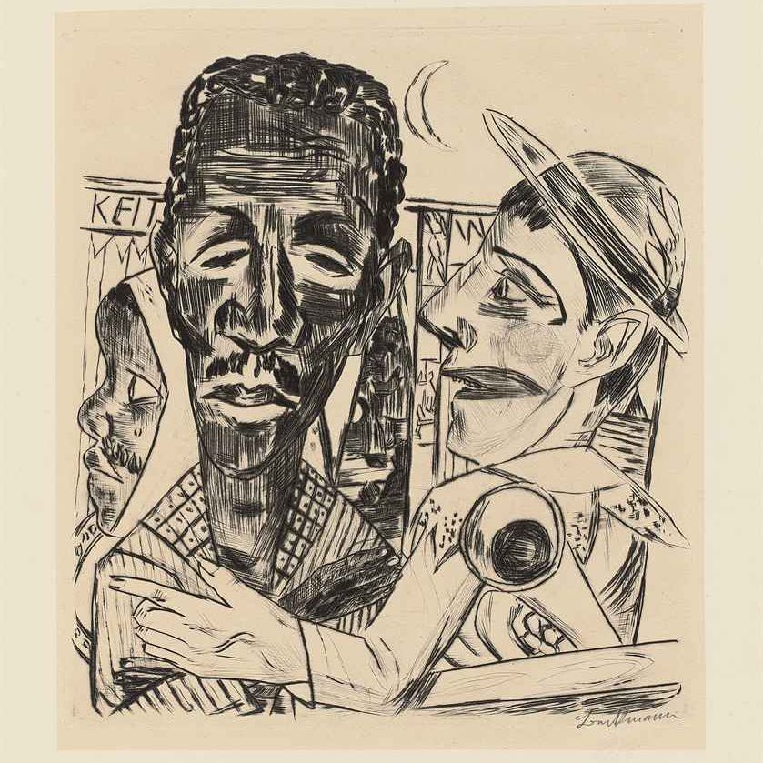 Max Beckmann — Ярмаркт (Хофмайер, 191-200), изображение 3