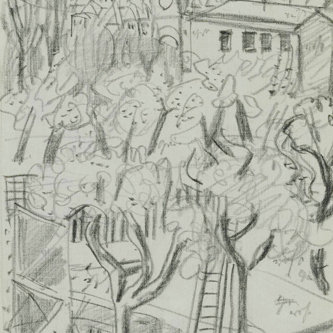 Max Beckmann — Фруктовое общество в Нойбау