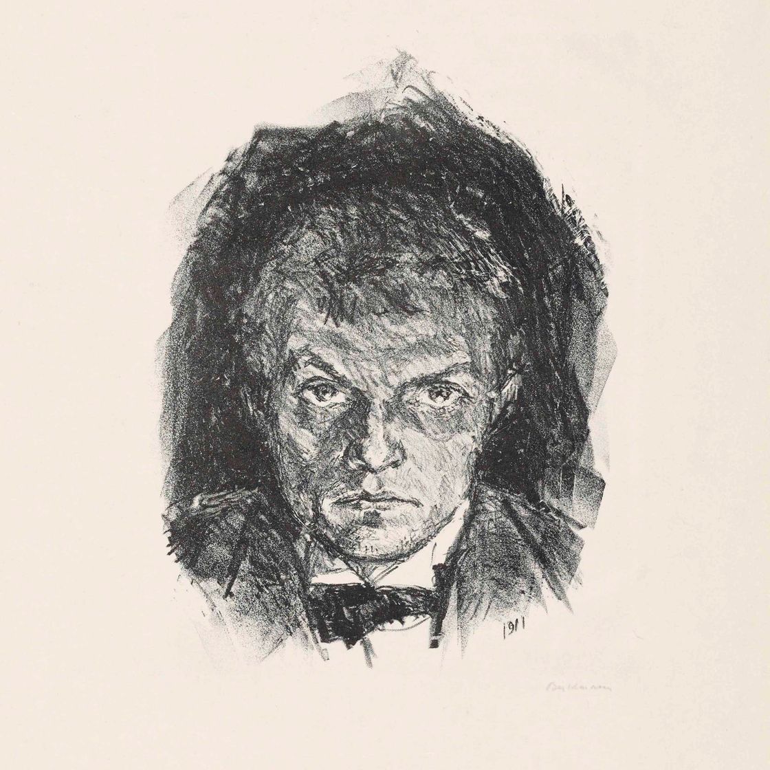 Max Beckmann — Автопортрет