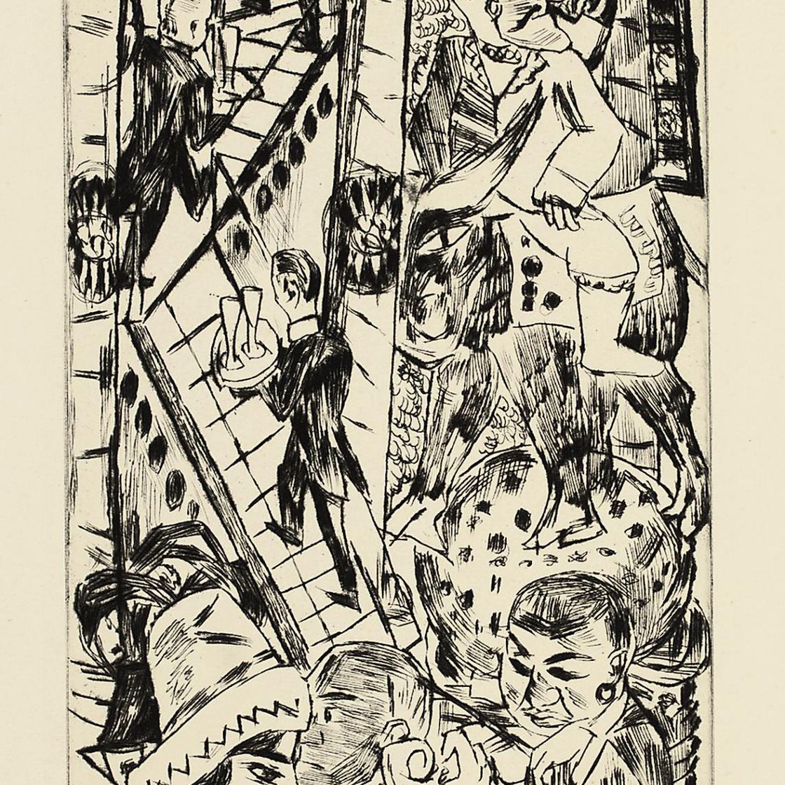 Max Beckmann — Тамерлан (H. 284 B.)