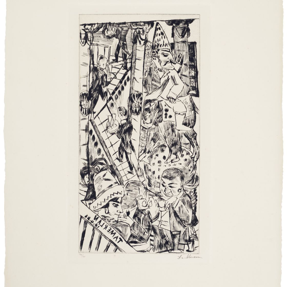 Max Beckmann — Тамерлан (Tamerlane), изображение 1