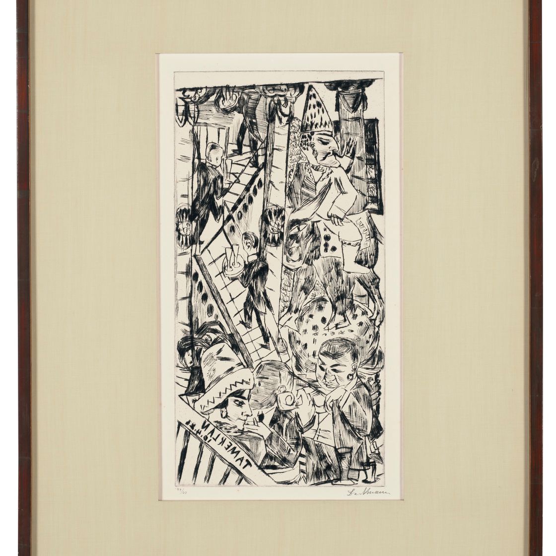 Max Beckmann — Тамерлан (Tamerlane), изображение 2