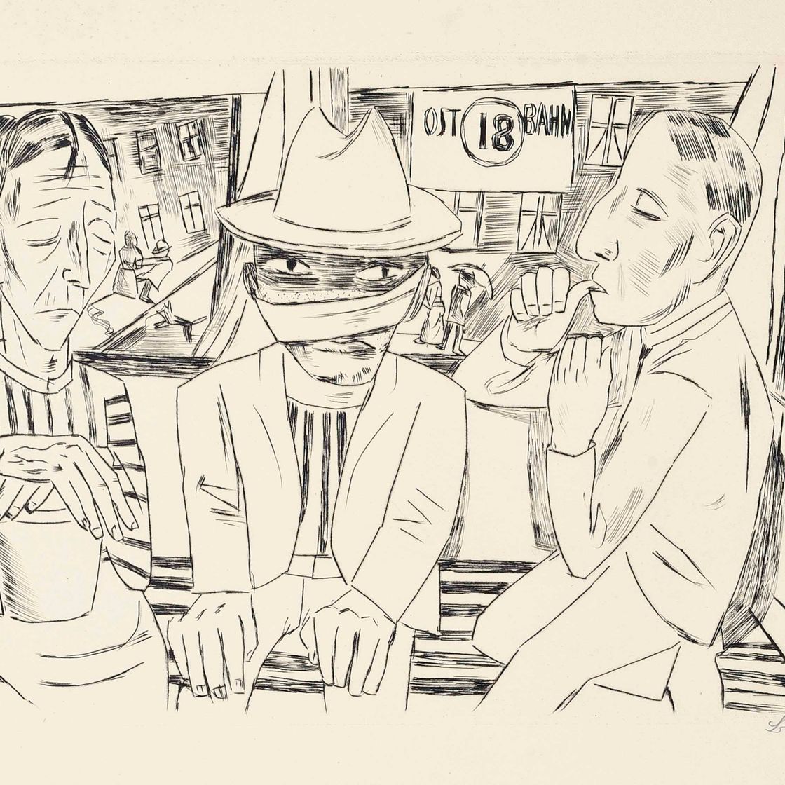 Max Beckmann — На Трамбане