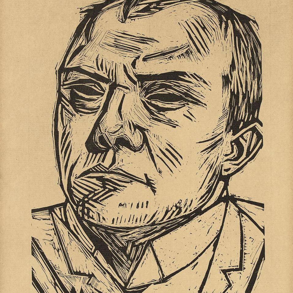 Max Beckmann — Автопортрет (H. 226 III.до н.э.)