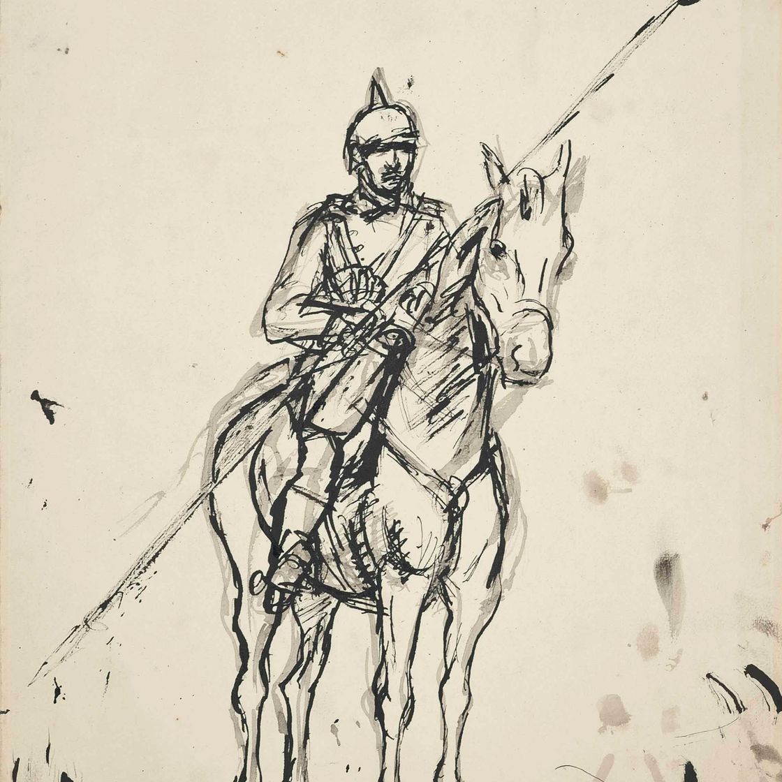 Max Beckmann — Райтер мит Ланце