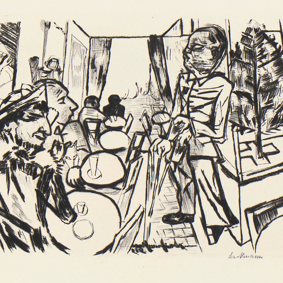 Max Beckmann — Рождество 1919 года (H. 155 B.)