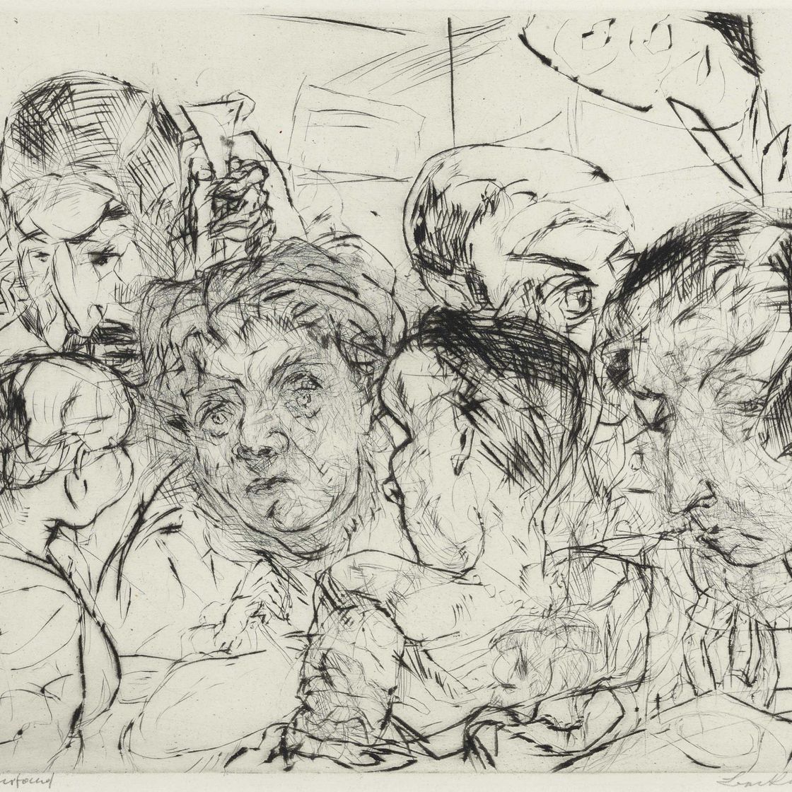 Max Beckmann — Общее собрание (Хофмайер, 86)