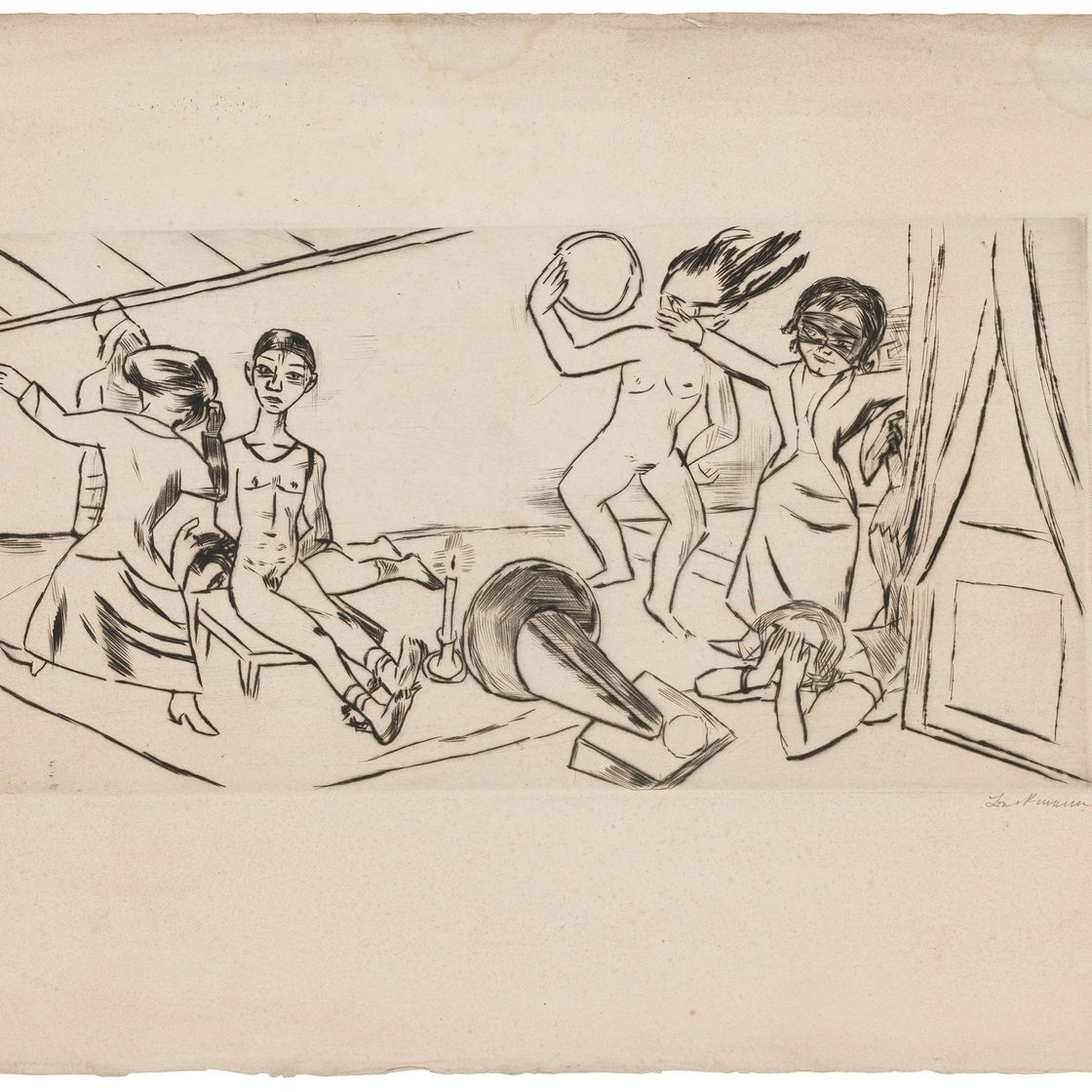 Max Beckmann — Травма II