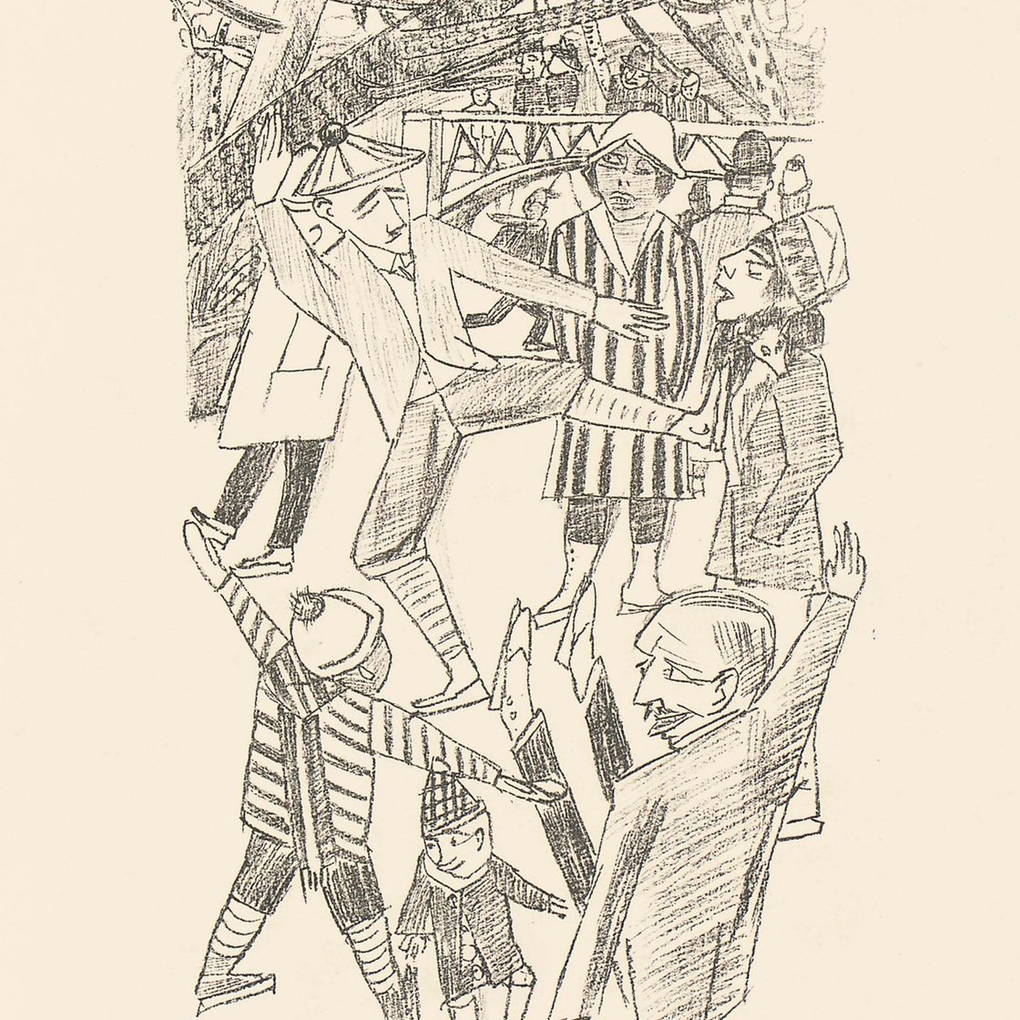 Max Beckmann — Катание на коньках (H. 223 до н.э.)