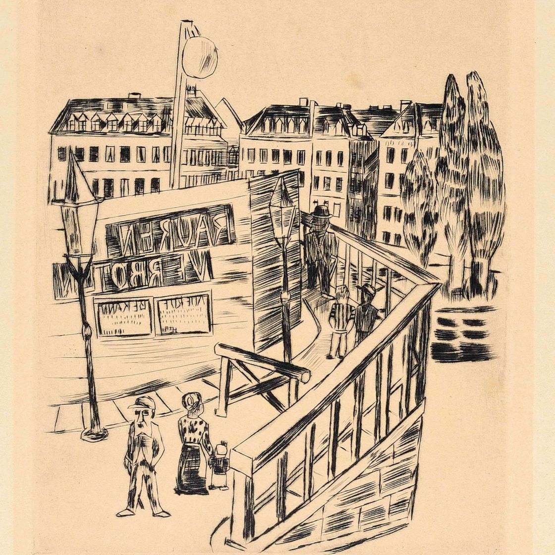 Max Beckmann — Хольцбрюке