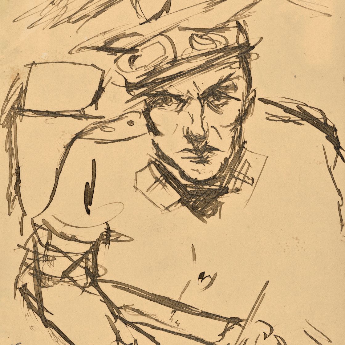 Max Beckmann — Автопортрет для Кранкенпфлегеров и автобрилл, изображение 1