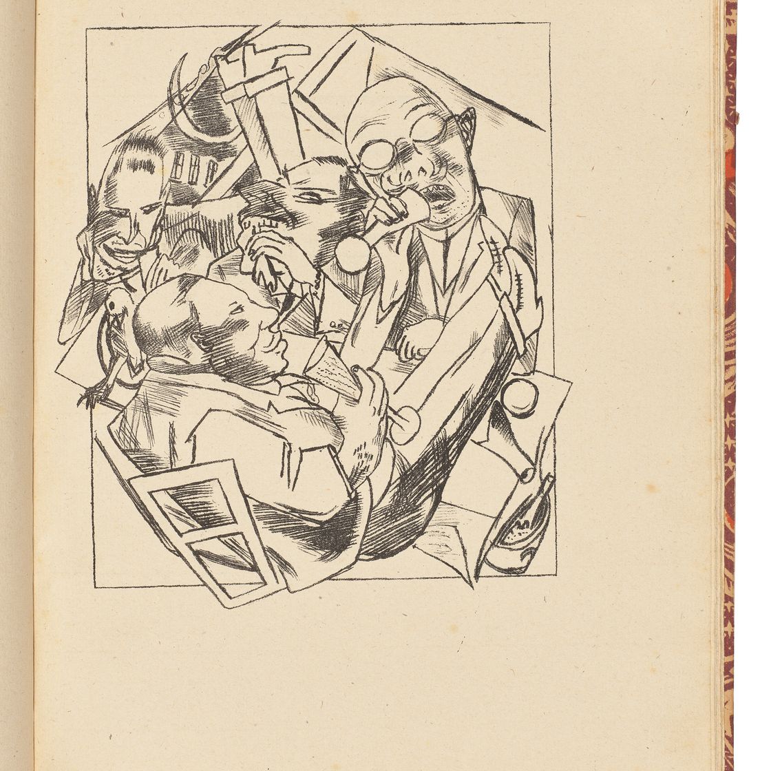 Max Beckmann — Лили фон Браунберенс: Городская ночь (Stadtnacht), изображение 12
