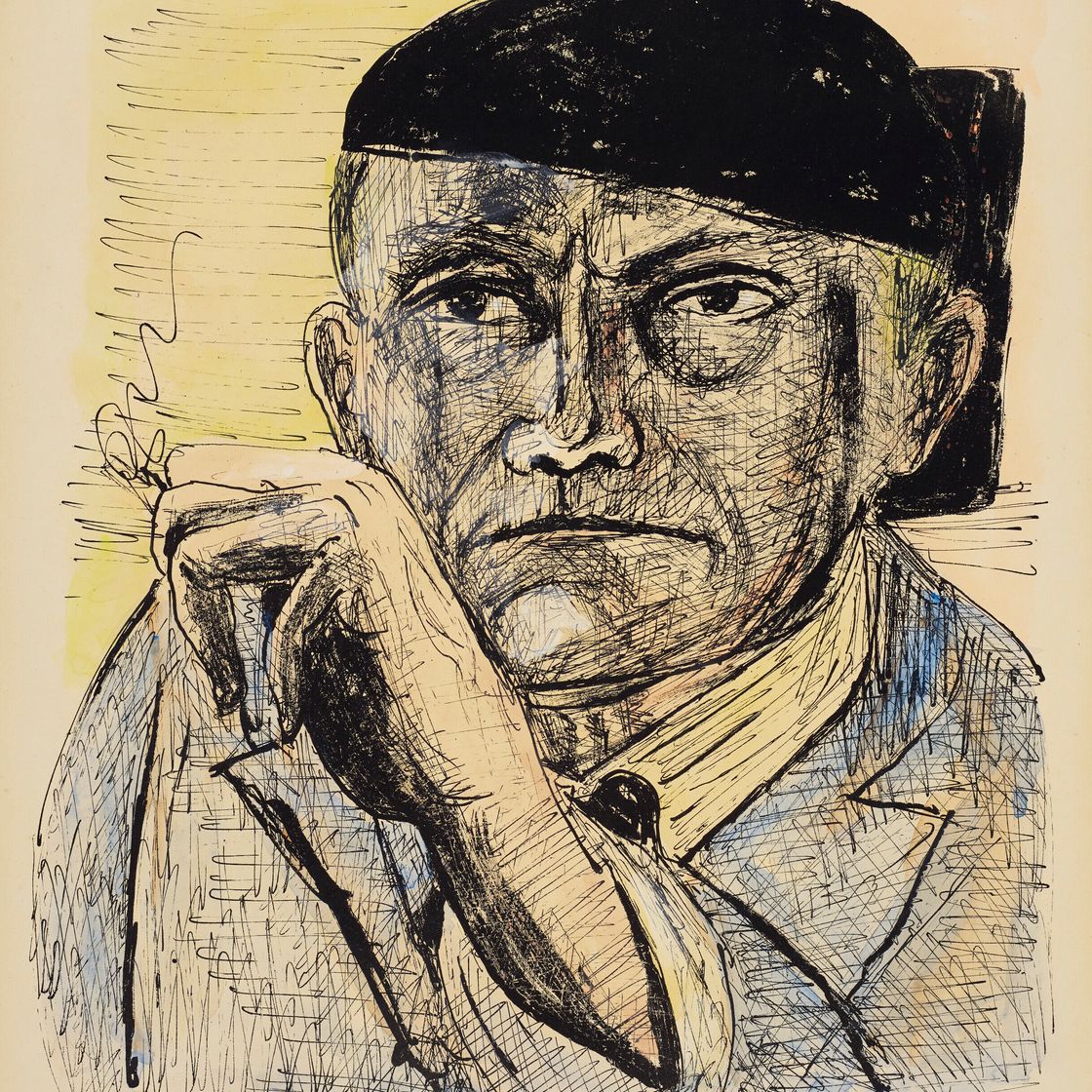 Max Beckmann — Автопортрет из фильма "День и мечта", изображение 1