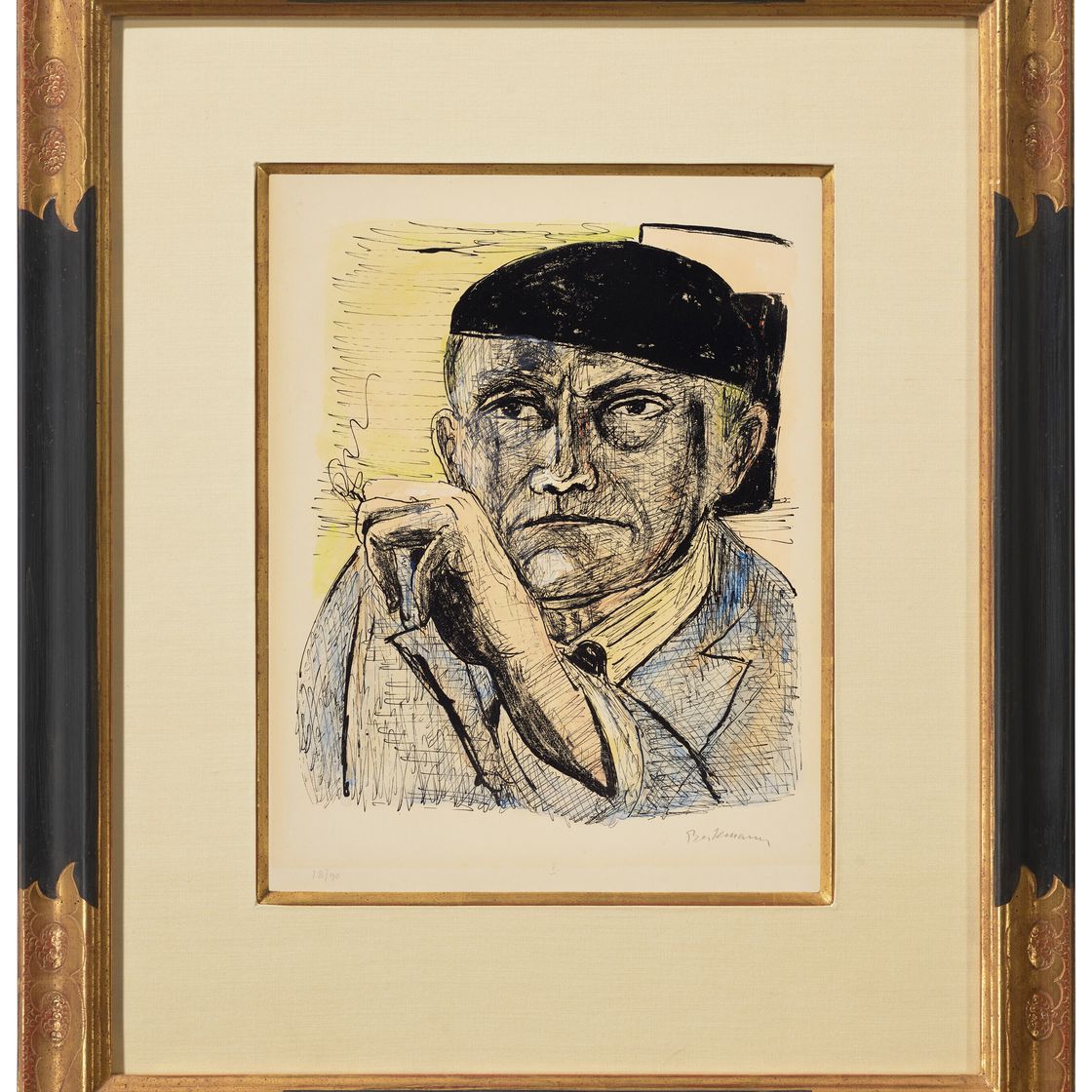 Max Beckmann — Автопортрет из фильма "День и мечта", изображение 2