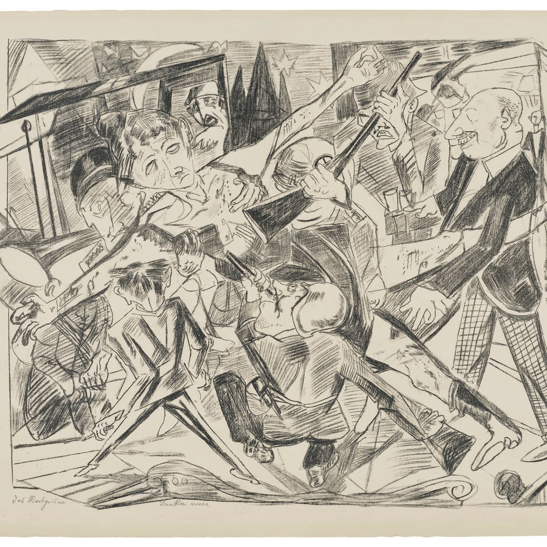 Max Beckmann — Умереть Хелле, изображение 4