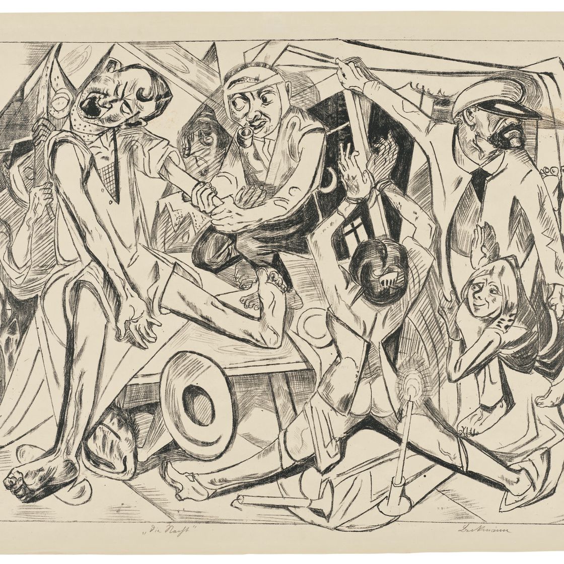 Max Beckmann — Умереть Хелле, изображение 7