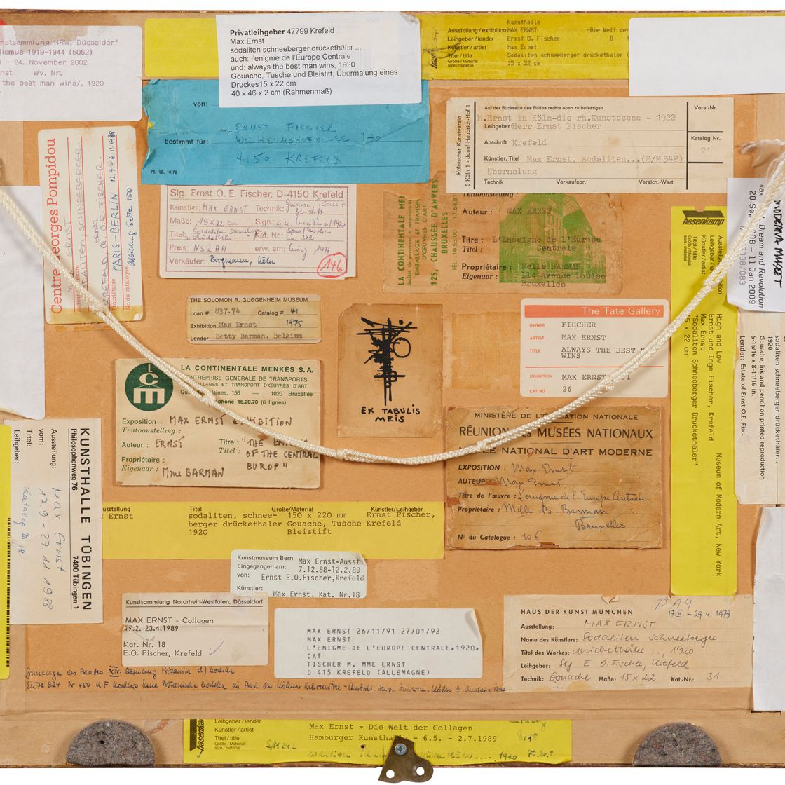 Max Ernst — лучший друг Шнеебергера ("Знамя Центральной Европы", или "всегда побеждает сильнейший"), изображение 3