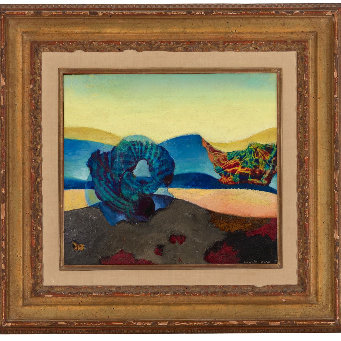 Max Ernst — Пейзаж с двойным портретом, изображение 3