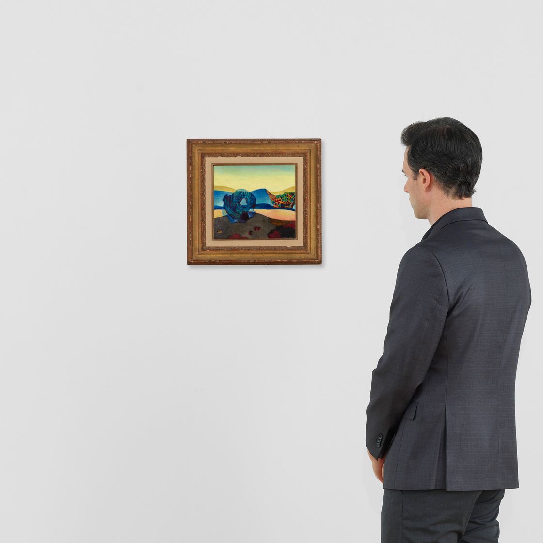 Max Ernst — Пейзаж с двойным портретом, изображение 5