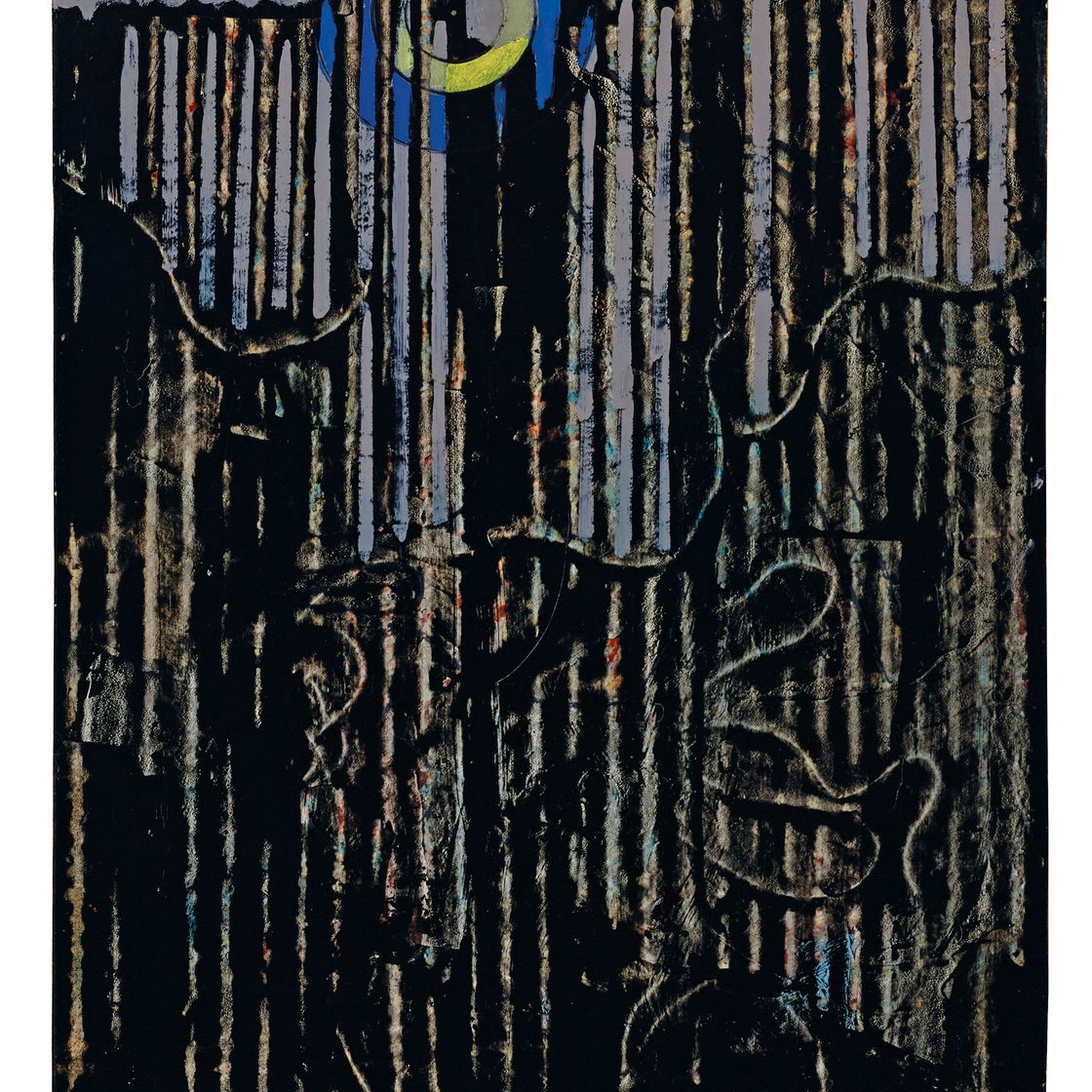 Max Ernst — Лес и голубая луна
