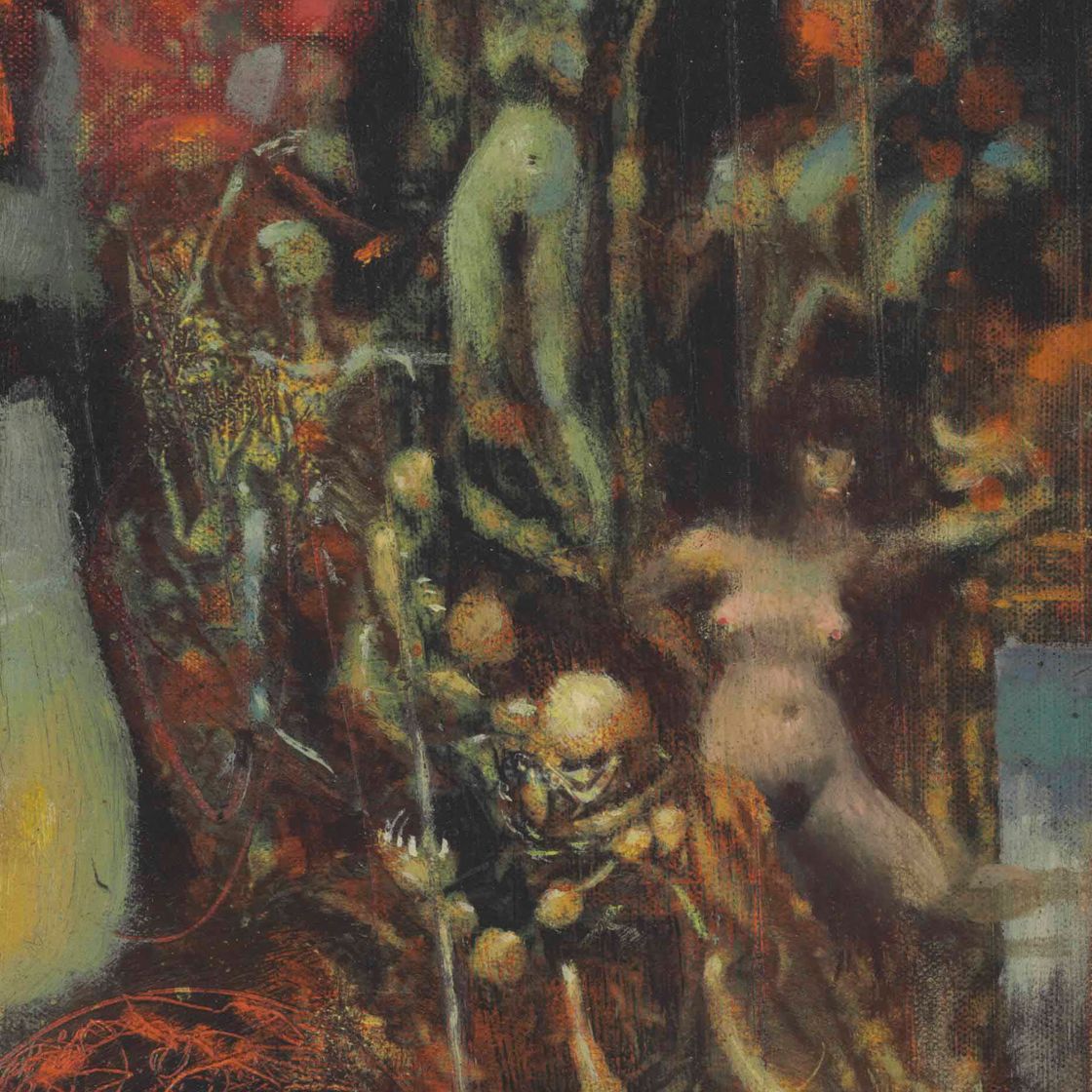 Max Ernst — Искушение святого Антония