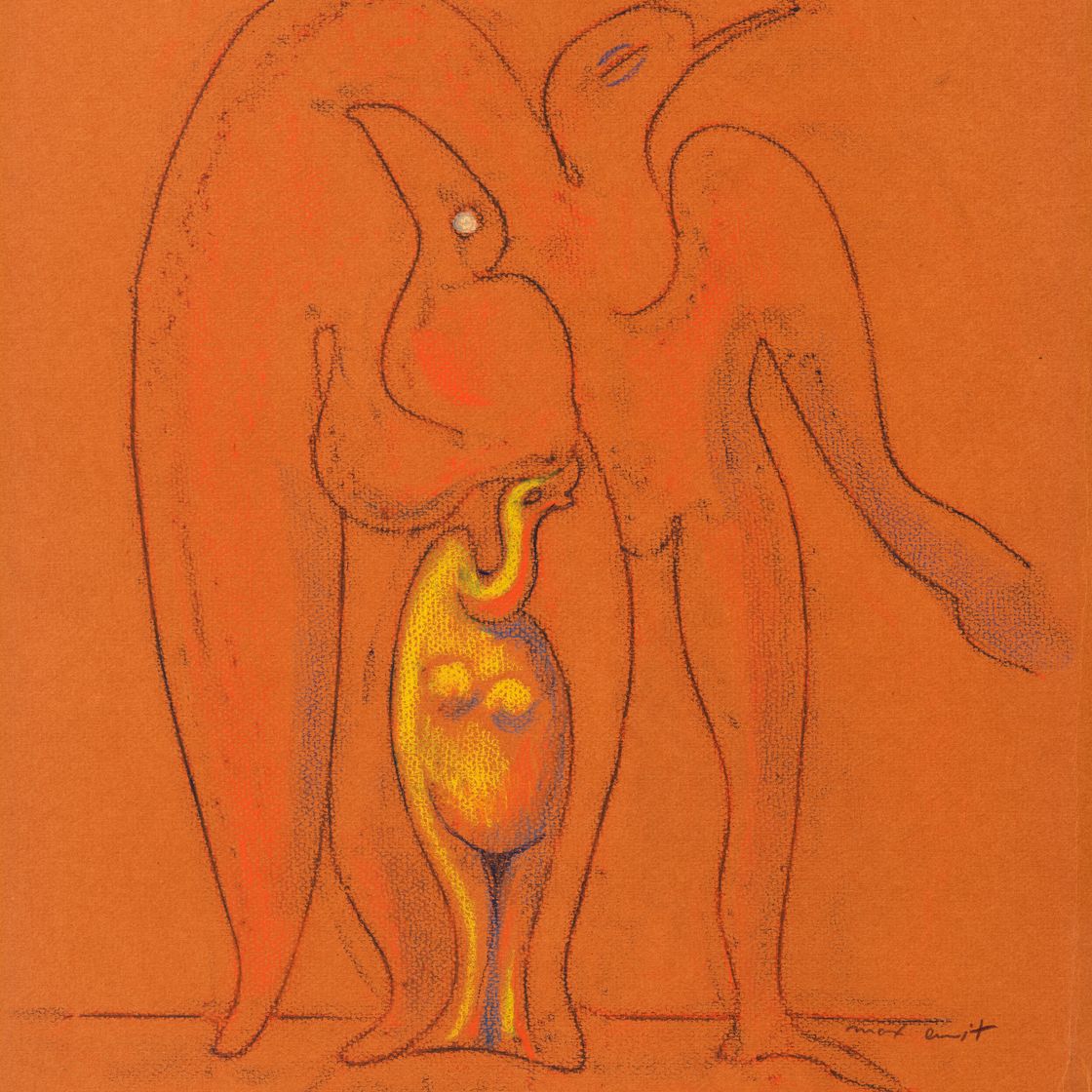 Max Ernst — Народ из оазисов, изображение 1