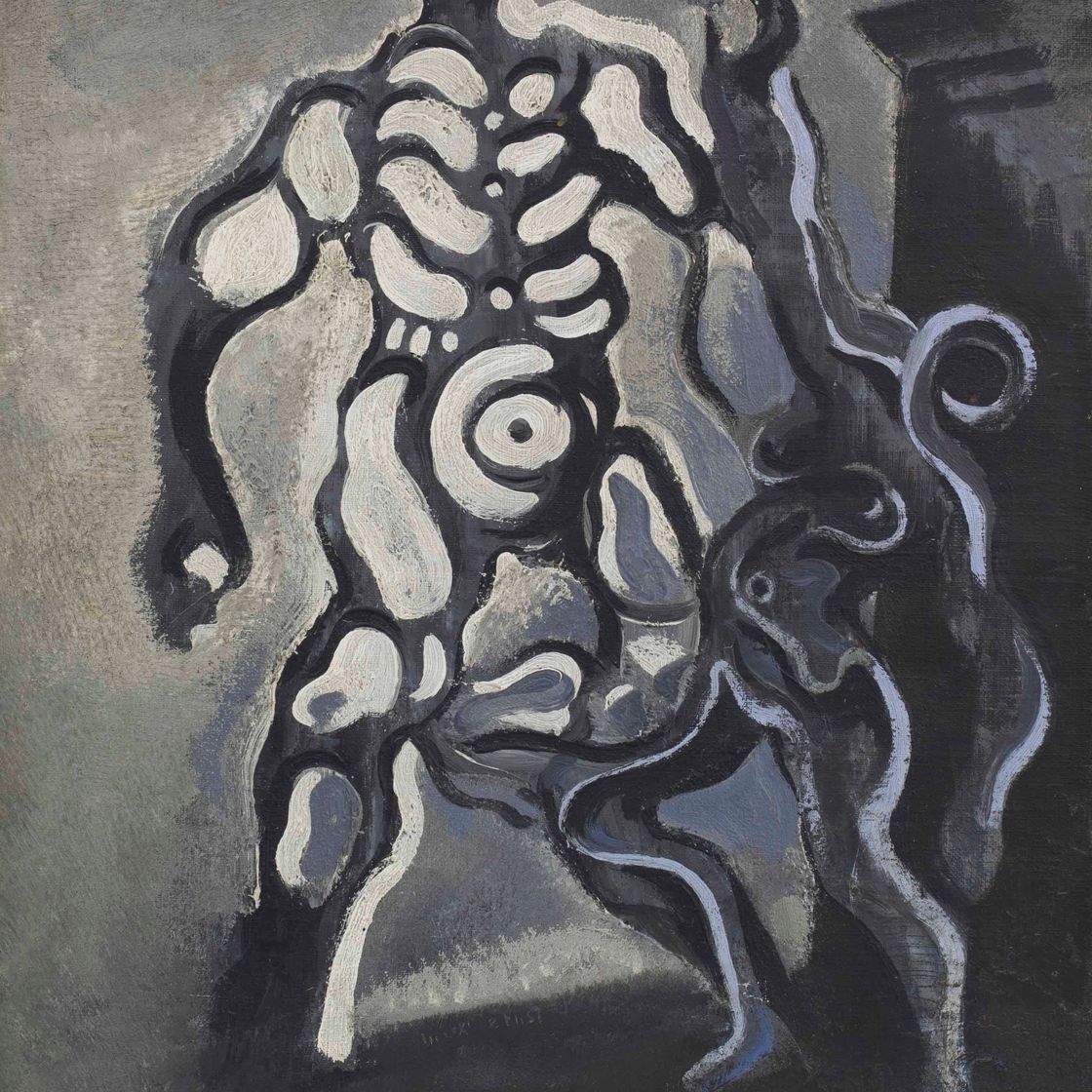 Max Ernst — Этюд для "Карманьоли любви"