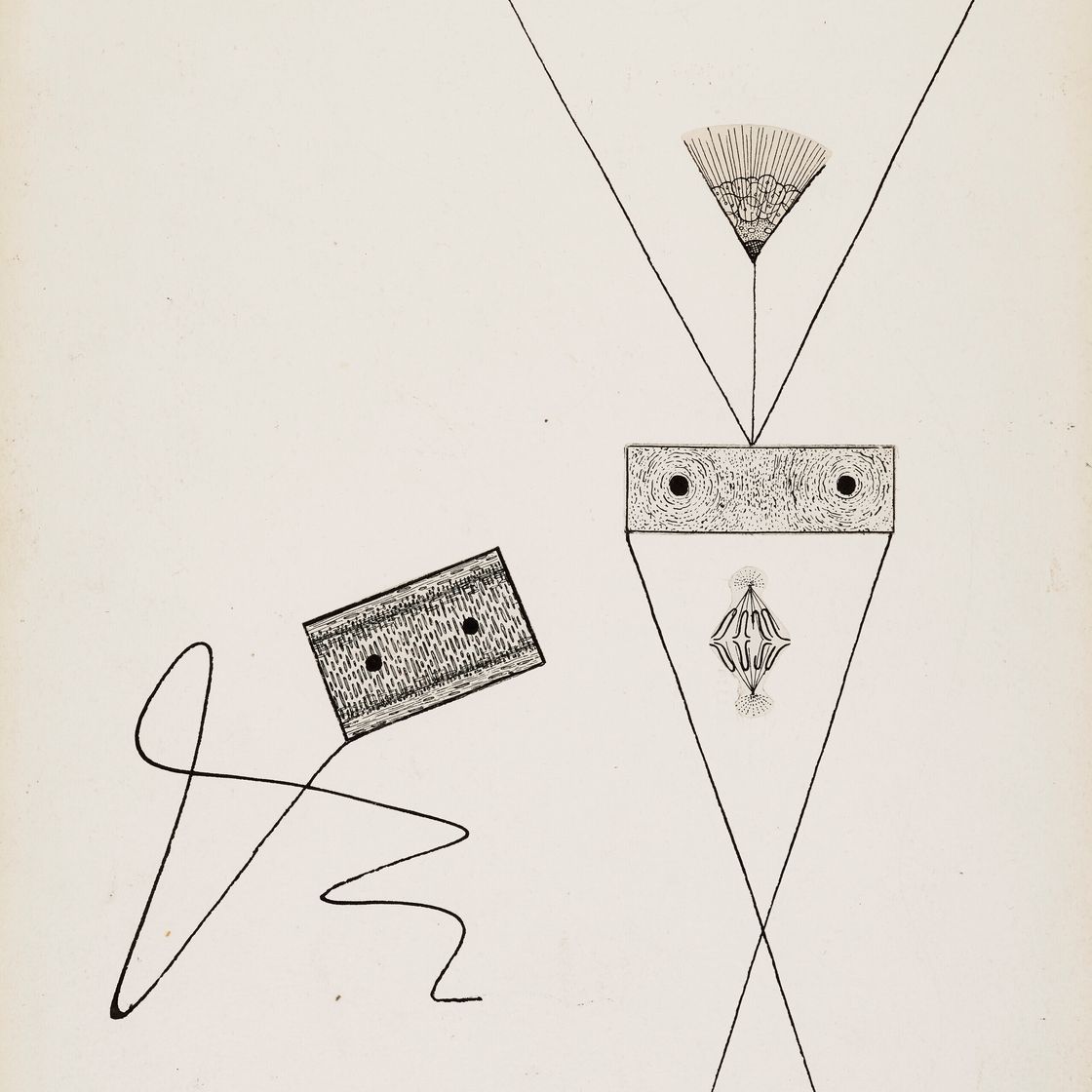 Max Ernst — Иллюстрации к тексту "Перегородка", С.77, изображение 1