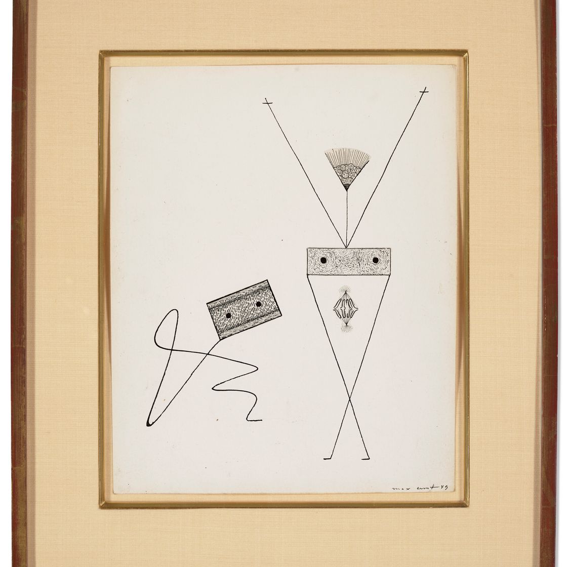Max Ernst — Иллюстрации к тексту "Перегородка", С.77, изображение 2