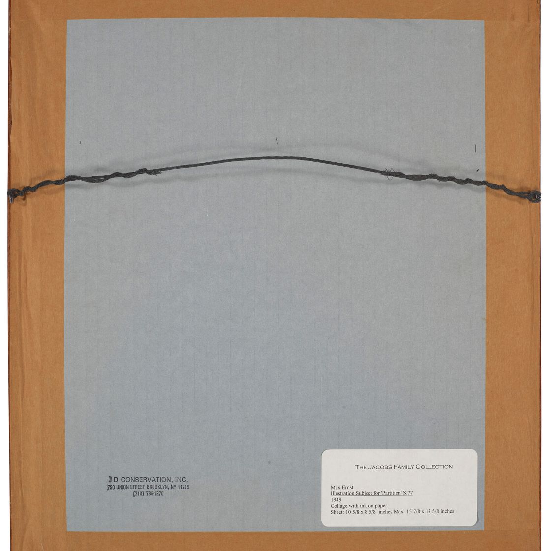 Max Ernst — Иллюстрации к тексту "Перегородка", С.77, изображение 3