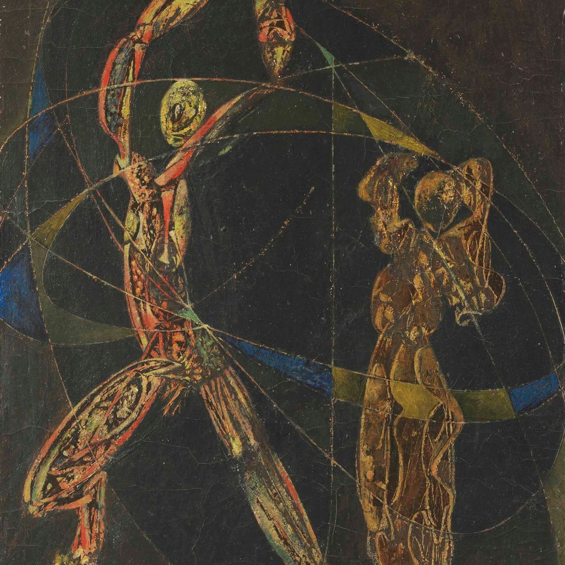 Max Ernst — Танцующие под Звездным небом