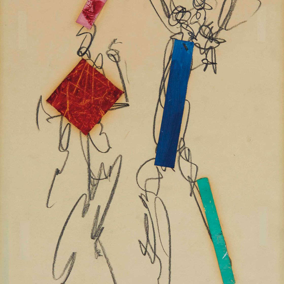Max Ernst — Двое персонажей с разными характерами