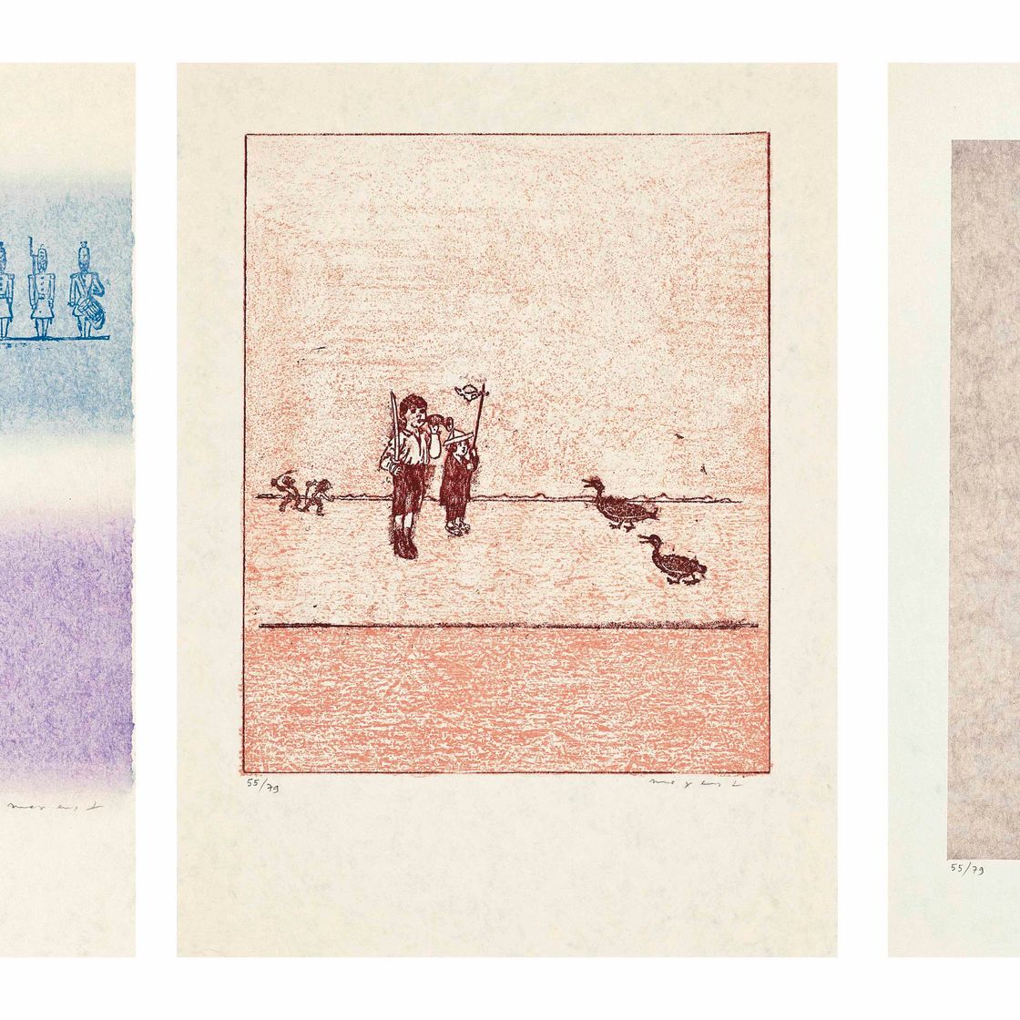Max Ernst — Жорж Рибмон-Дессень, "Баллада о солдате", Пьер Шав, Венеция, 1989 (Шпионы и Леппиен 218)