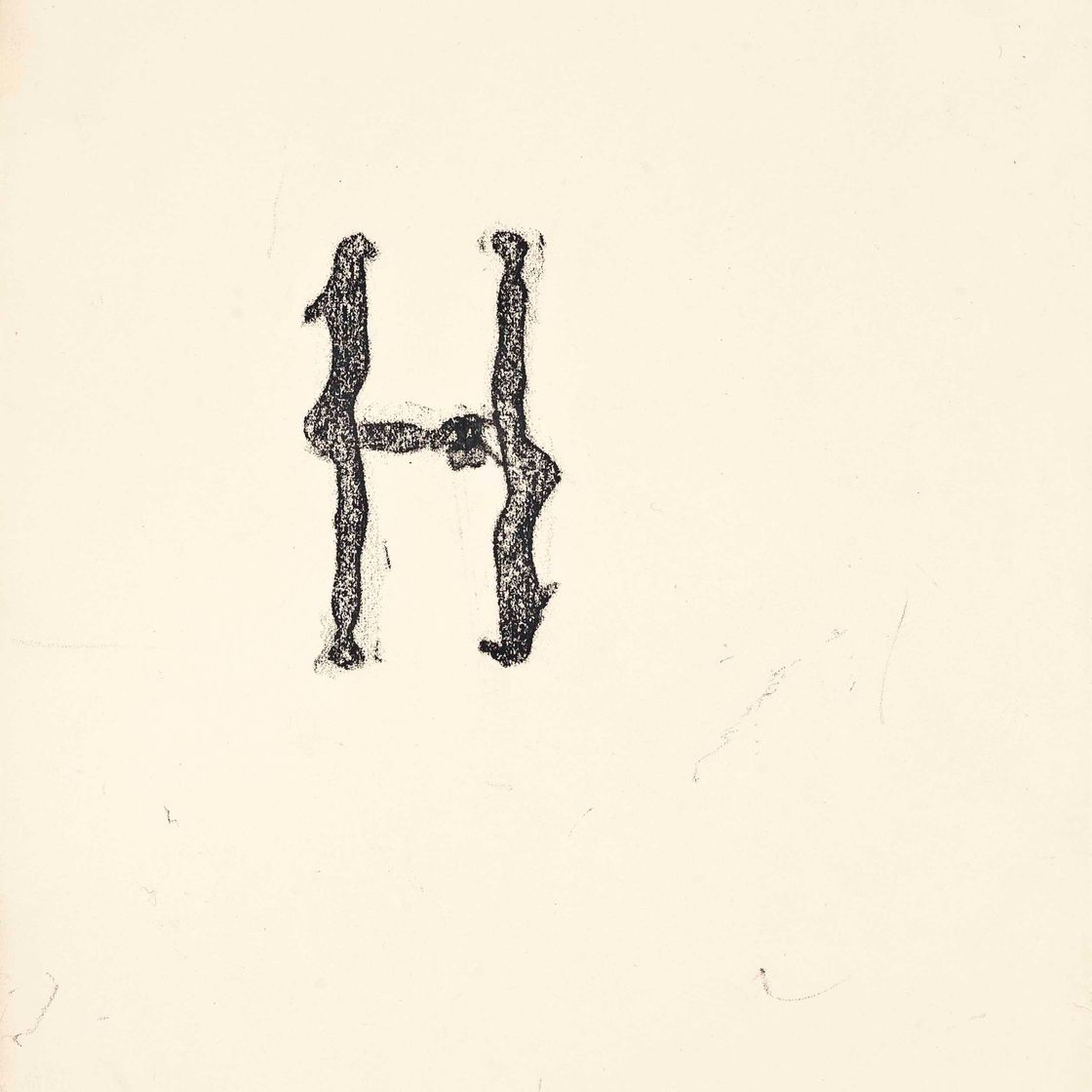 Max Ernst — Инициал H