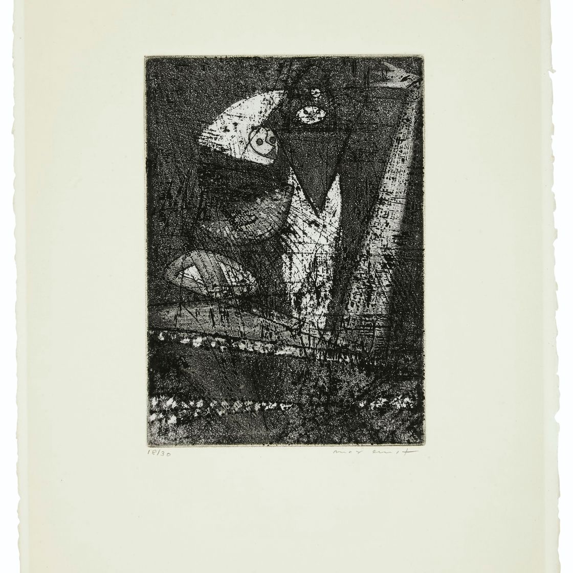 Max Ernst — Без названия, от "Смерти среди людей и почетного чемпиона"