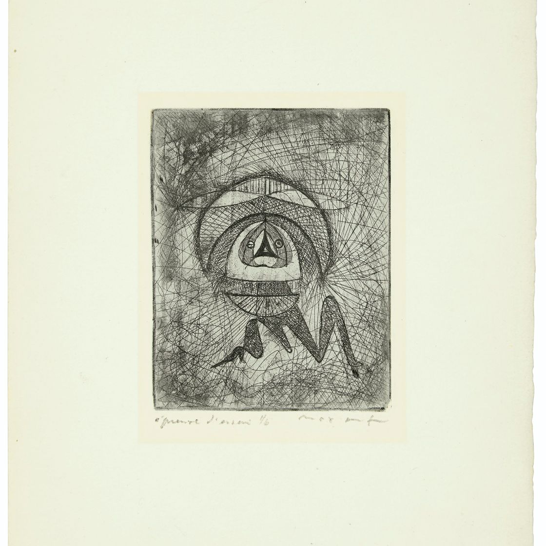 Max Ernst — Без названия, из "Галантного бребиса"