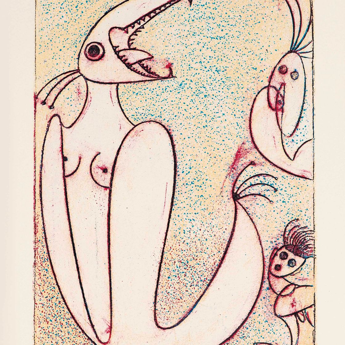Max Ernst — Одна тарелка от: La Saint Charlemagne