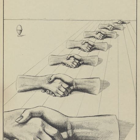 Max Ernst — "Семья бонте из семи капитолиев", Жанна Бюшер, Париж, 1934 (не в "С. и Л.")