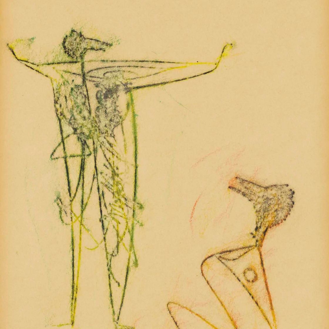 Max Ernst — Два человека из разных стран