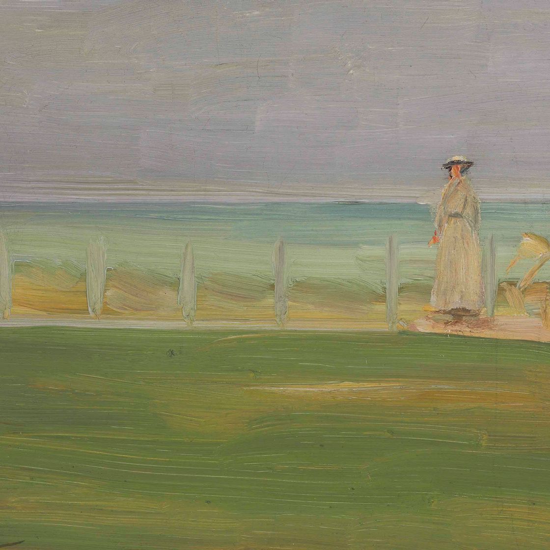 Max Liebermann — Дама ам Стрэнд
