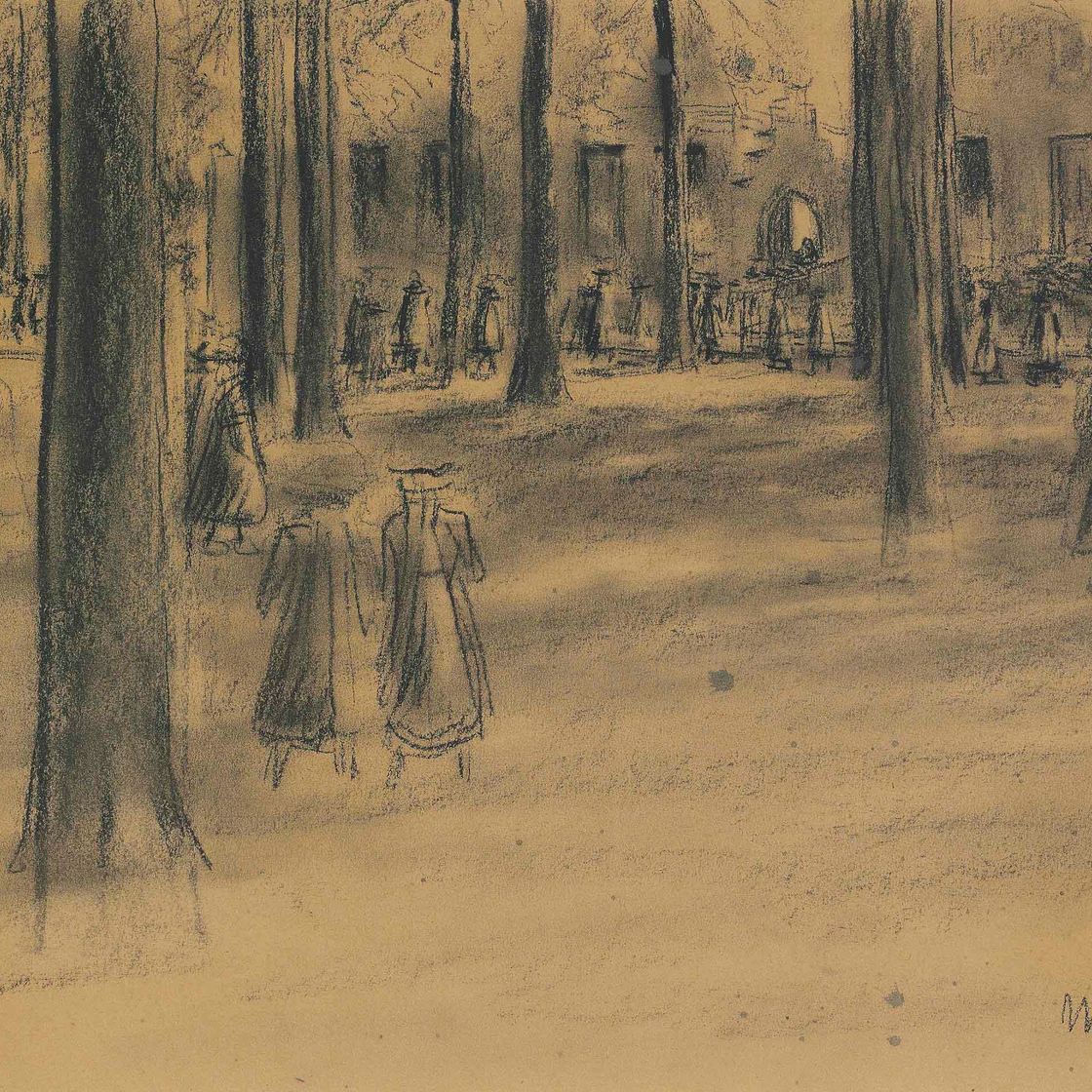 Max Liebermann — Шульганг в Ларене